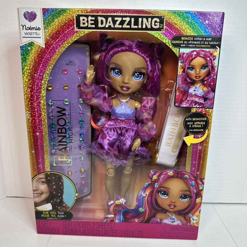 Rainbow High BE DAZZLING NOEMIE VIOLETTE Fashion Doll 2025 ‎ New